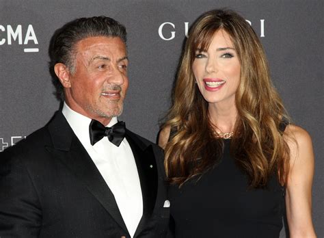 sylvester stallone wife.